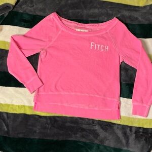 Abercrombie & Fitch Pink Sweatshirt